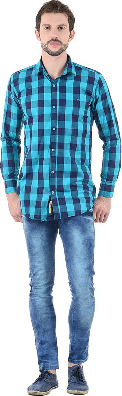 86 Pearl Men Checkered Casual Multicolor Shirt
