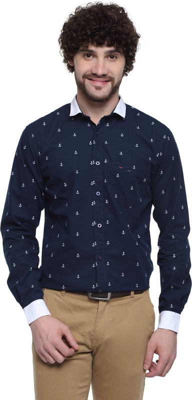 D'Indian Club Men Printed Casual Multicolor Shirt