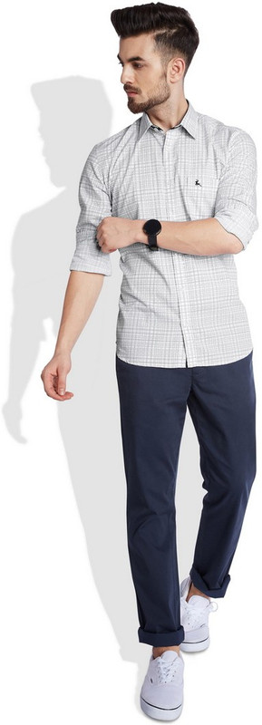 Parx Men Printed Casual Black Shirt