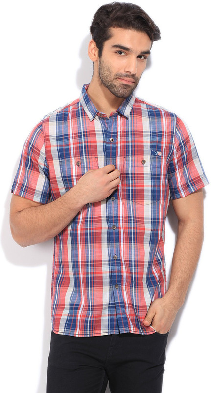 WROGN Men Checkered Casual Multicolor Shirt