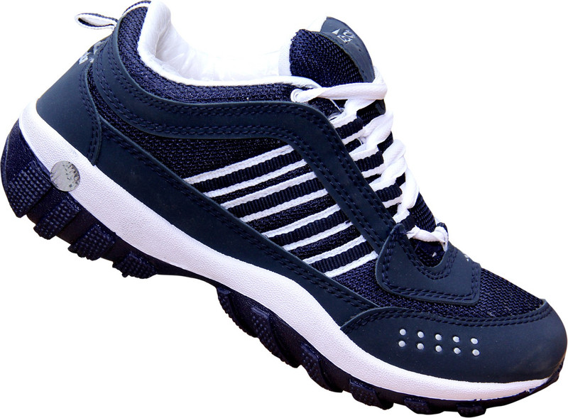 Chimps Bindas Running Shoes For Men(White, Blue)