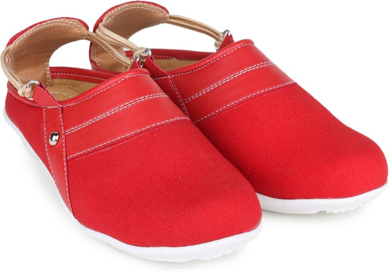 Shezone Loafers For Women(Red)