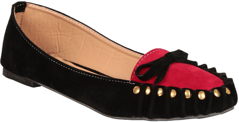 Adorn Elegant and Trendy Bellies For Women(Red, Black)