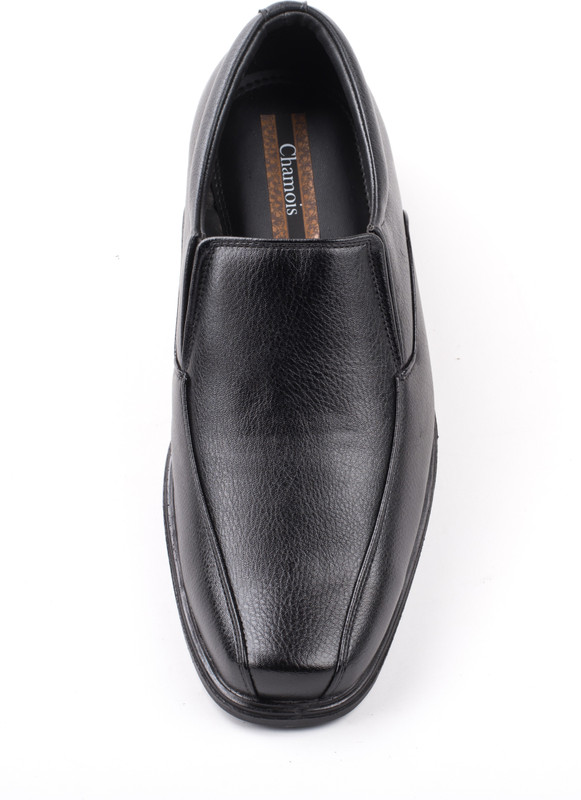 Chamois Slip On Shoes For Men(Black)