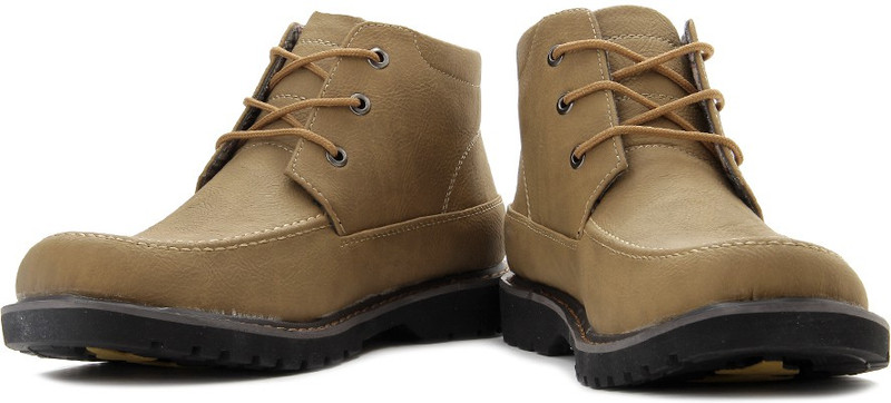 Perseus Men Boots(Brown) RS.949 (50.00% Off) - Flipkart