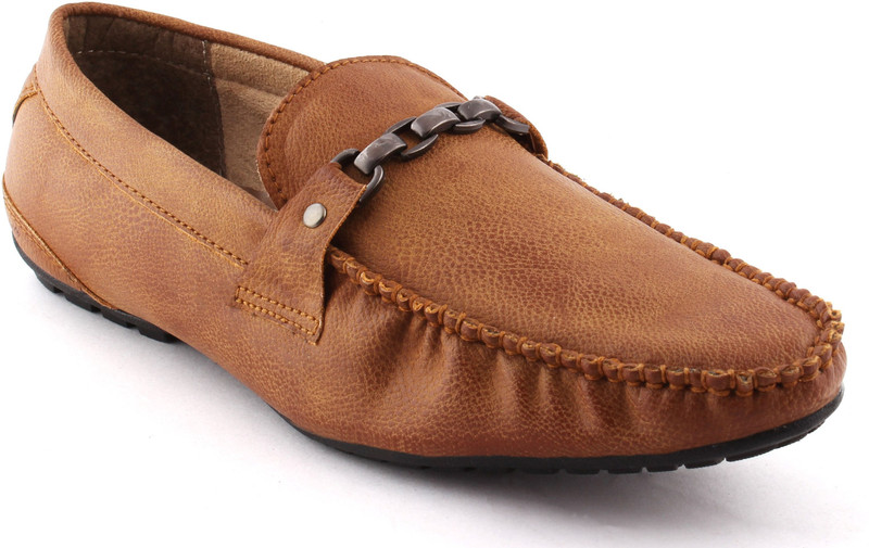 Vebero Slacker Loafers For Men(Tan)