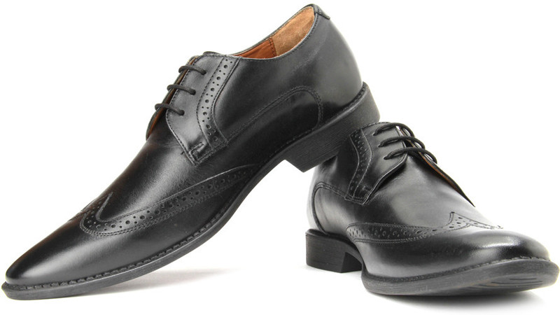 Allen Solly Lace Up Shoes For Men(Black)