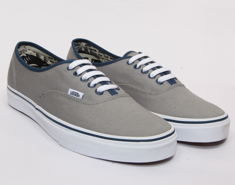 Vans Authentic Canvas Shoes For Men(Grey) Vans Authentic Canvas Shoes For Men(Grey)