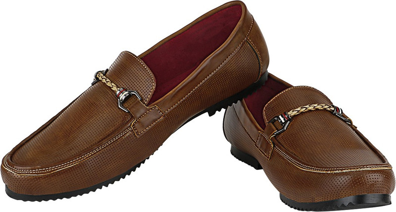 Stylon Classy Loafers For Men(Tan)