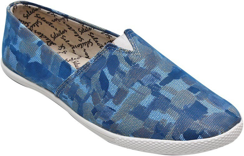 Port Blue Army Loafer Loafers For Men(Blue)