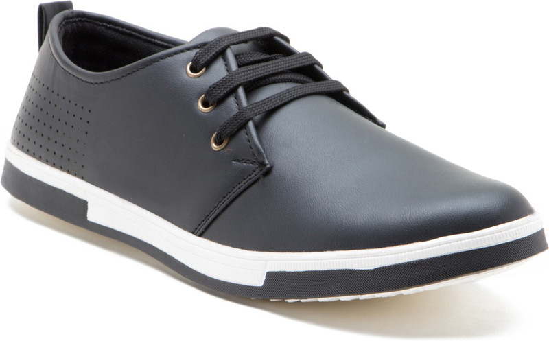 Iroo Canvas Shoes For Men(Black) Iroo Canvas Shoes For Men(Black)