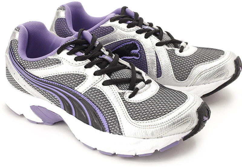 Puma Kuris II Running Shoes For Women(Silver, Purple)