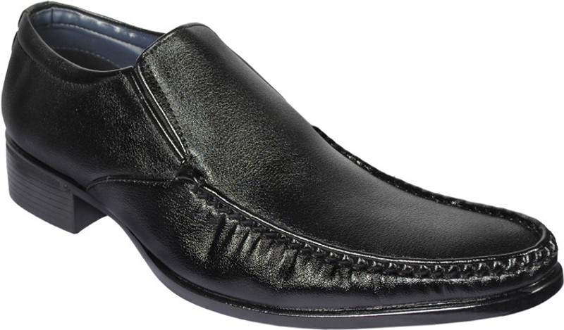 Footoes Mocassin Slip On For Men(Black)