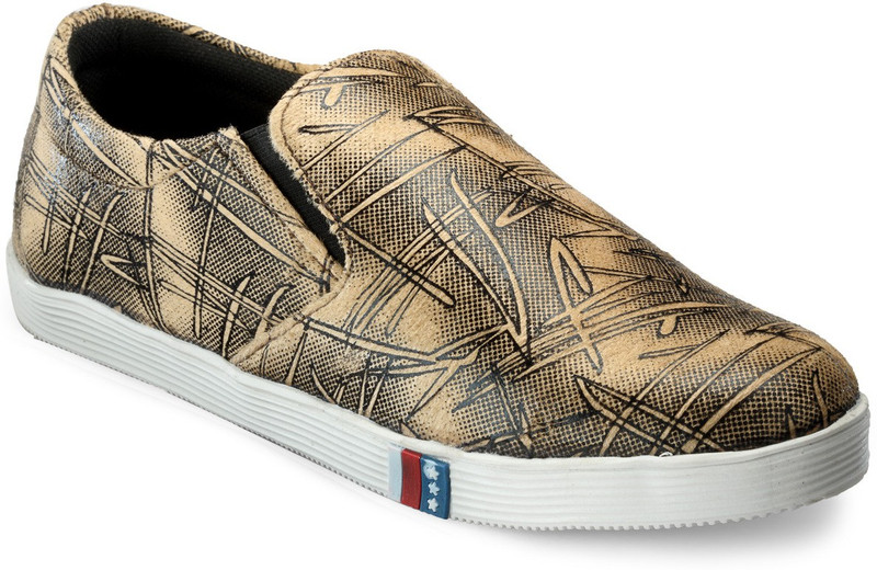 Bags Craze Stylish Bc-Onls-041 Canvas Shoes For Men(Brown)