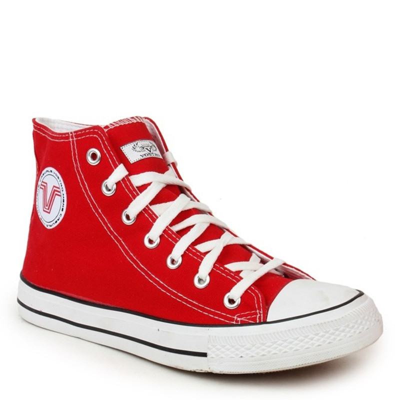 Vostro Canvas Shoes For Men(Red)