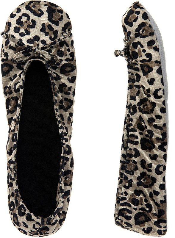 Dearfoams Ballerina Bellies For Women(Brown)