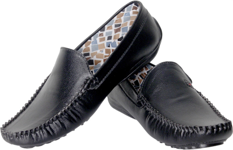 Shoe Smith SS1059 Loafers For Men(Black)
