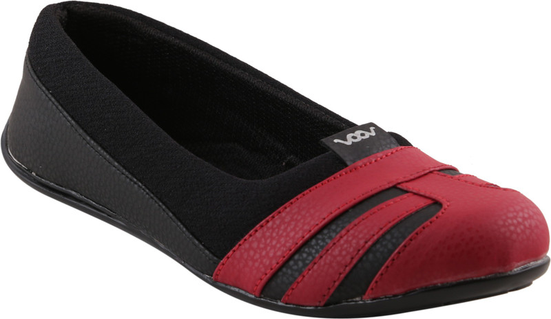 Alexus Bellies For Women(Maroon, Black)