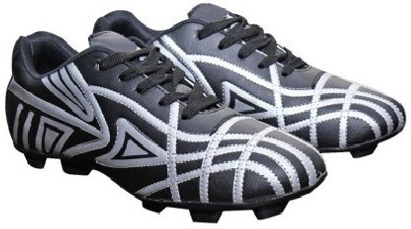 Aryans Spider Football Shoes For Men(Black)