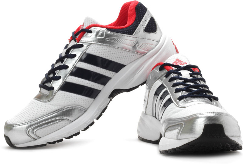 ADIDAS Impulse 1 M Running Shoes For Men(Silver, Navy, Red, White)