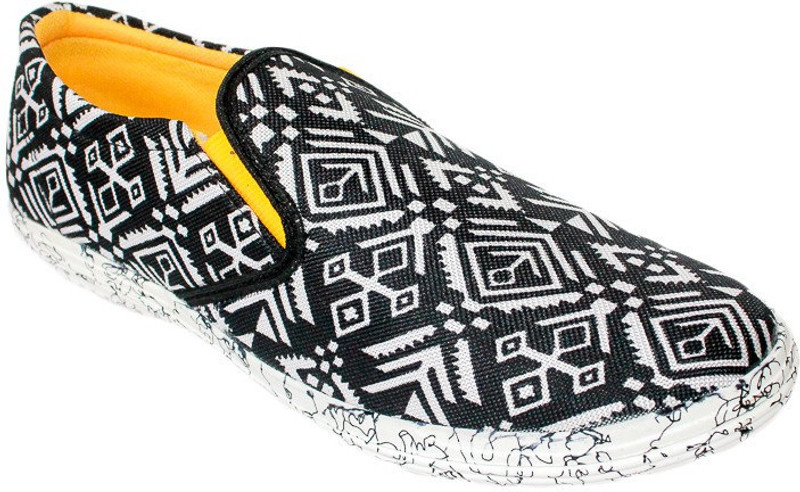 Promenade Leisure Sinclair Canvas Shoes For Men(Black) Promenade Leisure Sinclair Canvas Shoes For Men(Black)