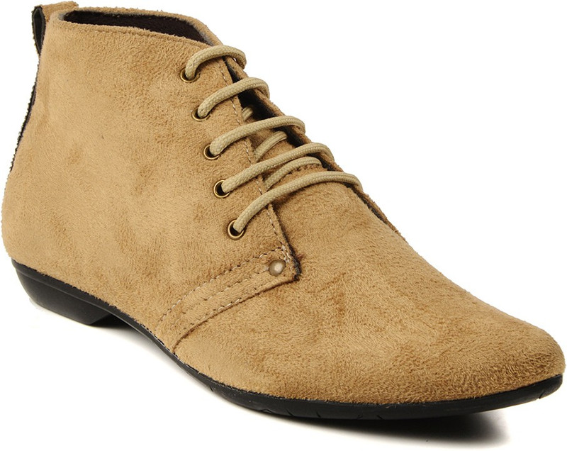 Bruno Manetti 673 Boots For Women(Beige)