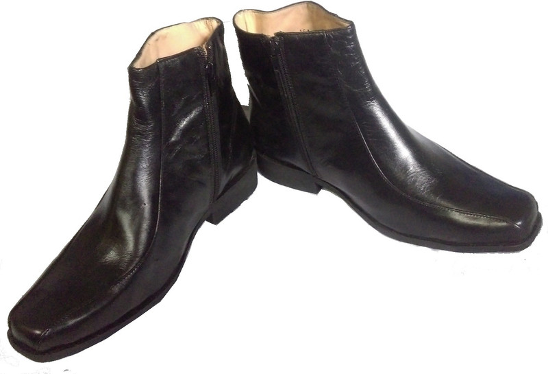 Happy Feet Corporate Casuals For Men(Black)