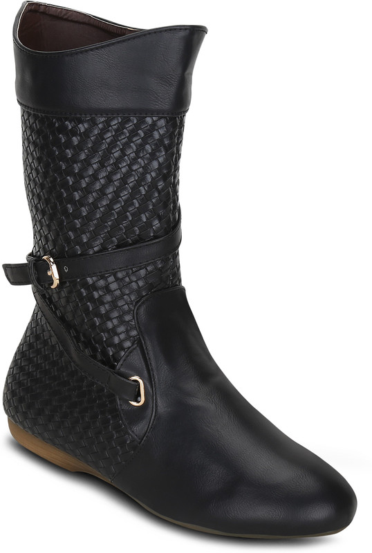 Get Glamr DAWN Boots For Women(Black)
