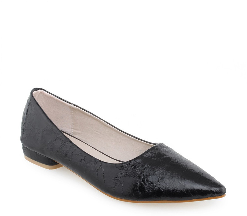 Shuz Touch Slip On Shoes For Women(Black)