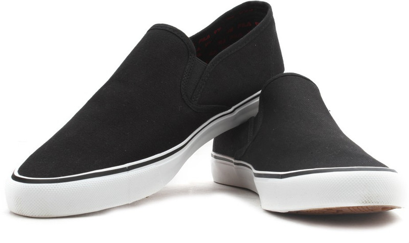 Fila RELAXER III Canvas Shoes For Men(Black)