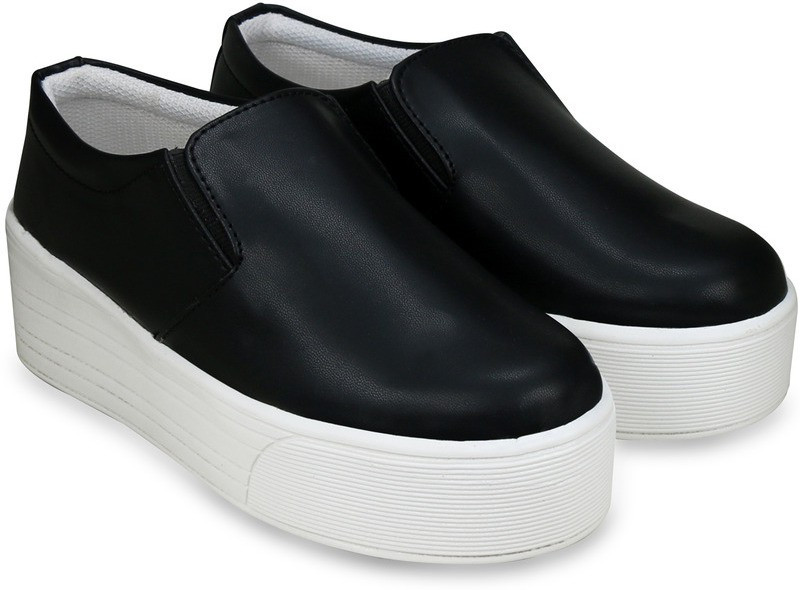 Beonza Sneakers For Women(White, Black)