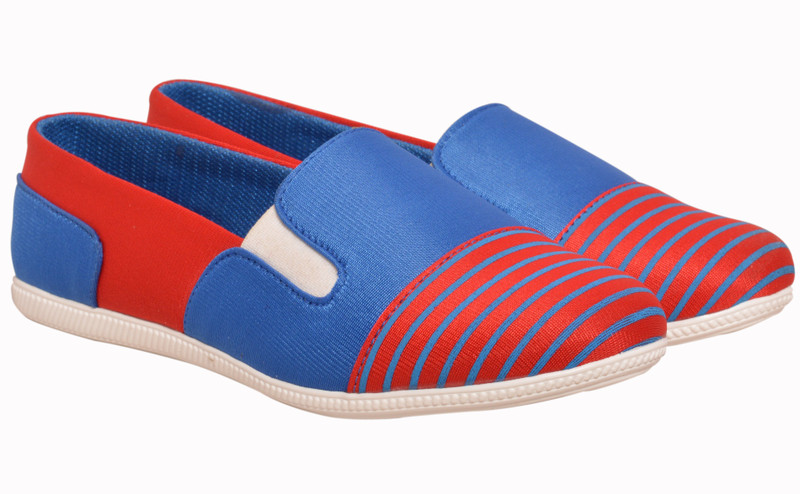 NAV PAG Canvas Shoes For Women(Red, Blue)