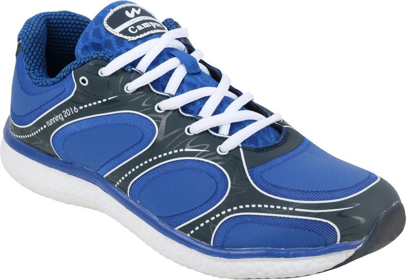 Action Campus 3G442 Running Shoes For Men(White, Blue, Grey)