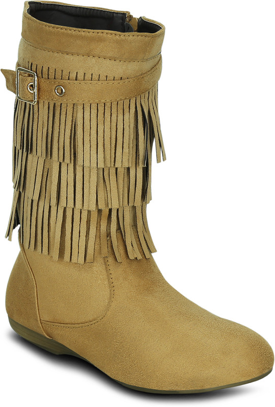 Get Glamr AMANDA Boots For Women(Tan, Brown) Get Glamr AMANDA Boots For Women(Tan, Brown)