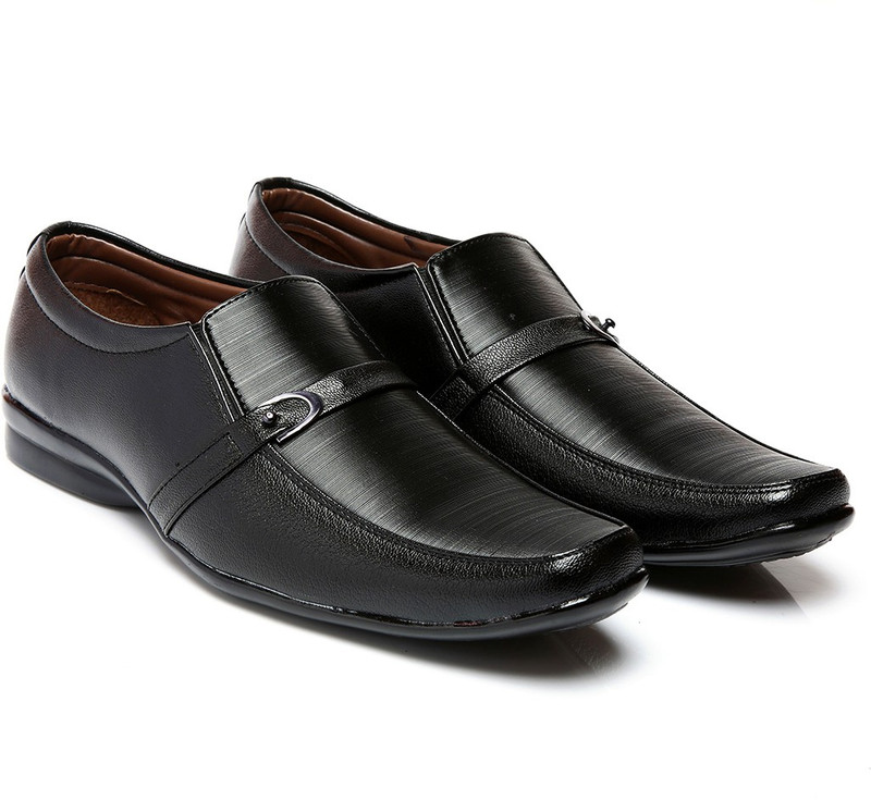 Juan David 71 Slip On Shoes For Men(Black)