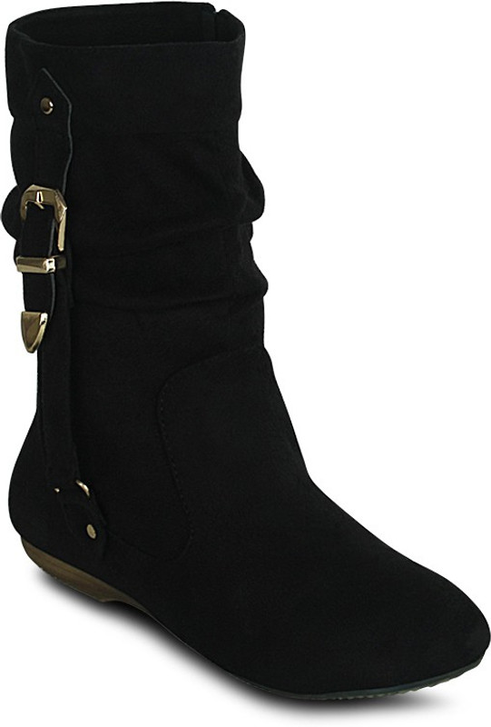 Get Glamr Designer Dreado Boots For Women(Black)