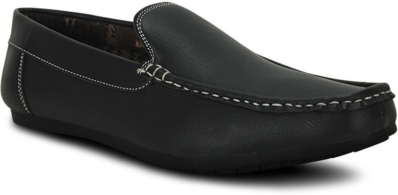 Gisole Basic Slip On Loafers For Men(Black)