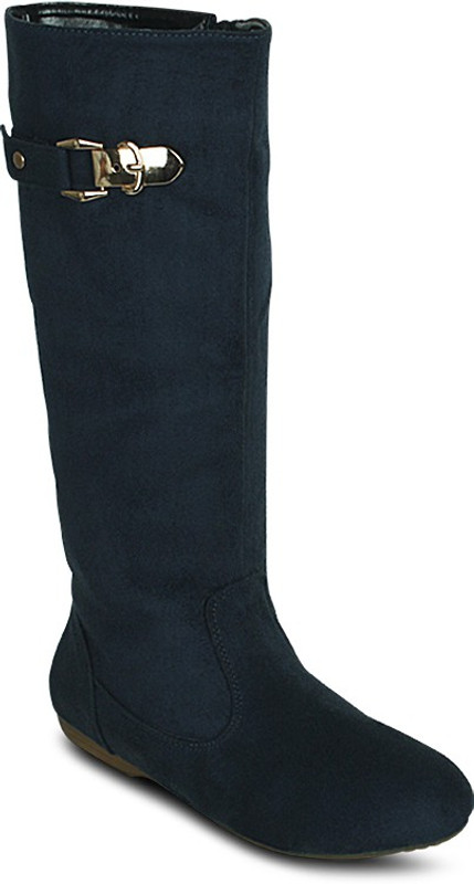 Get Glamr Designer Kapa Boots For Women(Blue)