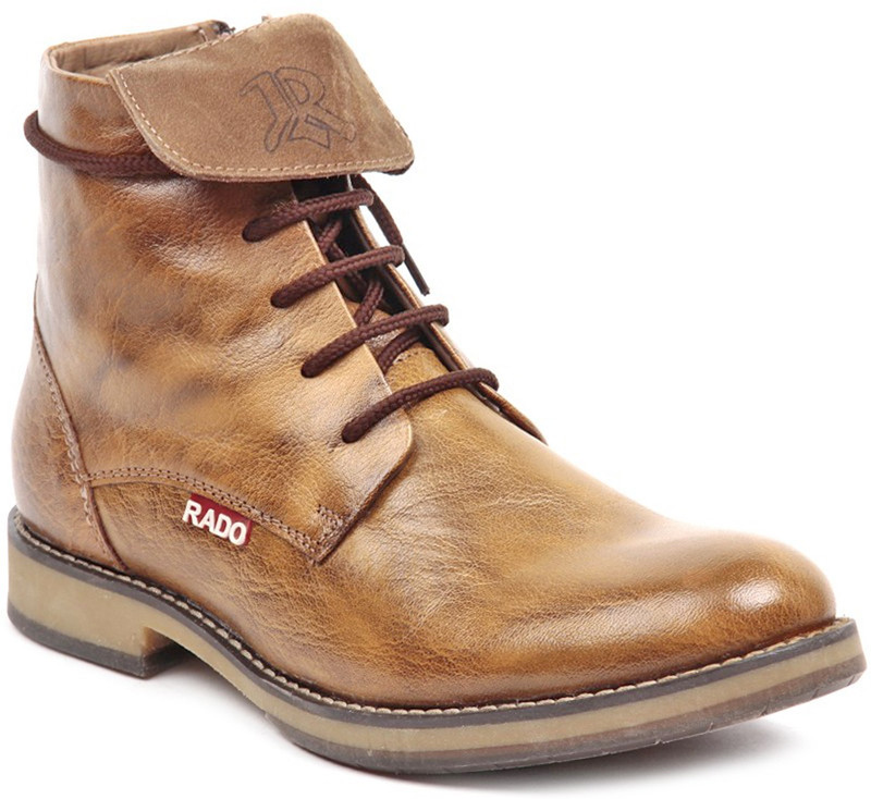 Richfield Rado Ragism Long Teak Boots For Men(Tan) Richfield Rado Ragism Long Teak Boots For Men(Tan)