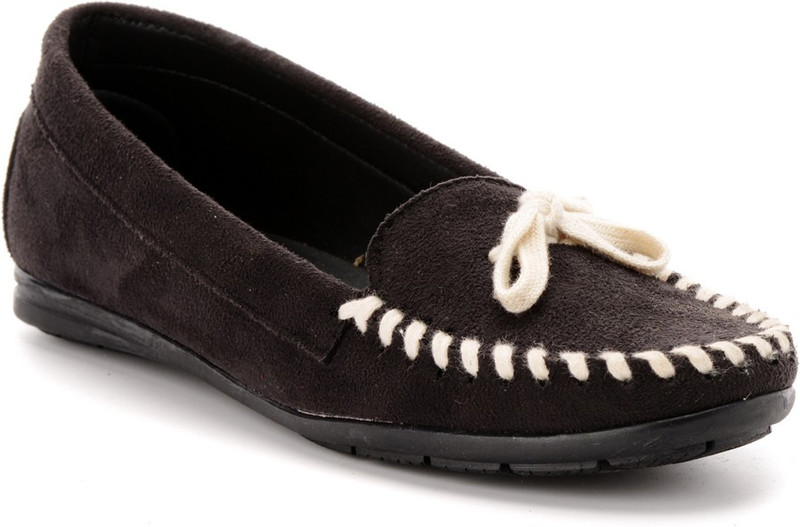 Bruno Manetti 7762 Loafers For Women(Black)
