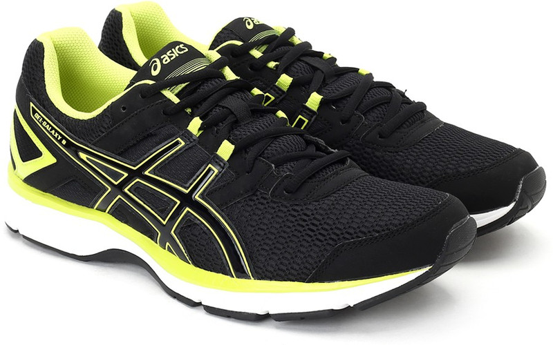 Asics Gel-Galaxy 8 Men Running Shoes For Men(Green, Black)
