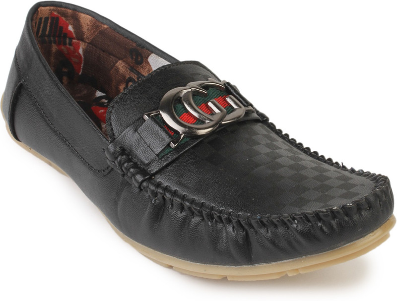 Best Walk Dolly Star Loafers For Men(Black)