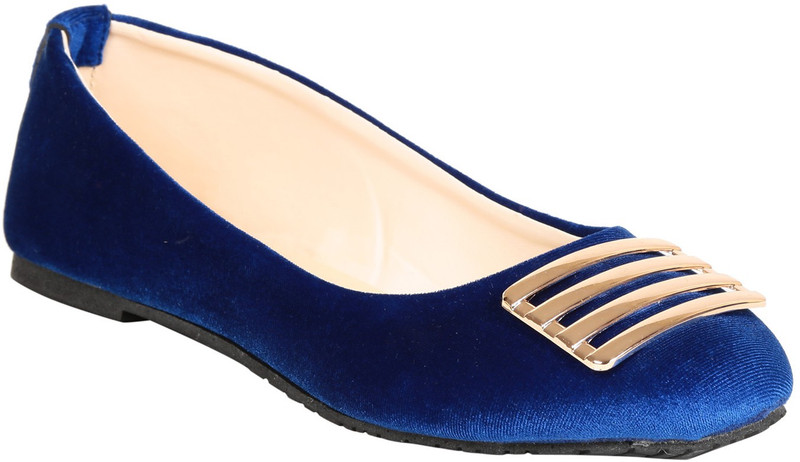 Adorn Elegant and Trendy Bellies For Women(Blue)