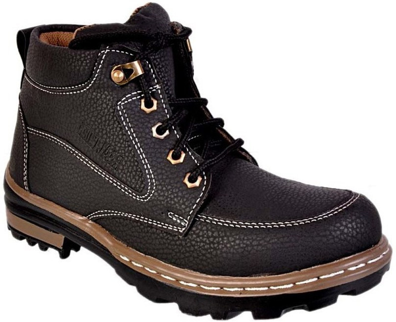 ramzy Gan-111 Boots For Men(Black)