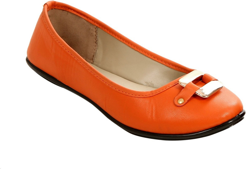 Stylar Alia Bellies For Women(Orange)