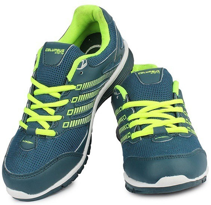 Columbus Walking Shoes For Women(Green)