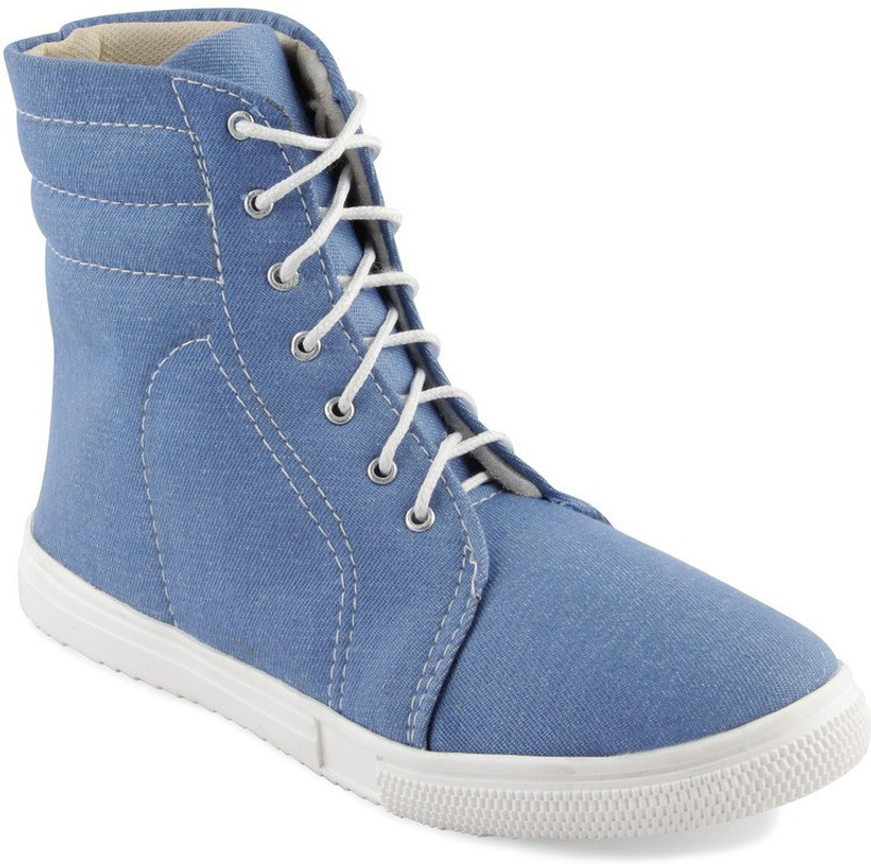 Pink Fever Boots For Women(Blue)