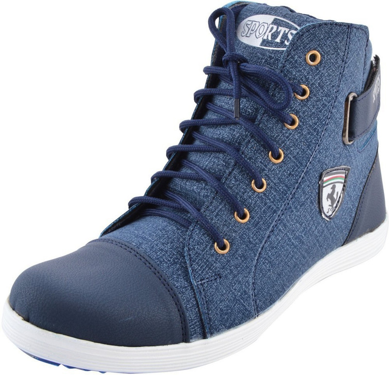 Nation Polo Club Boots For Men(Blue)