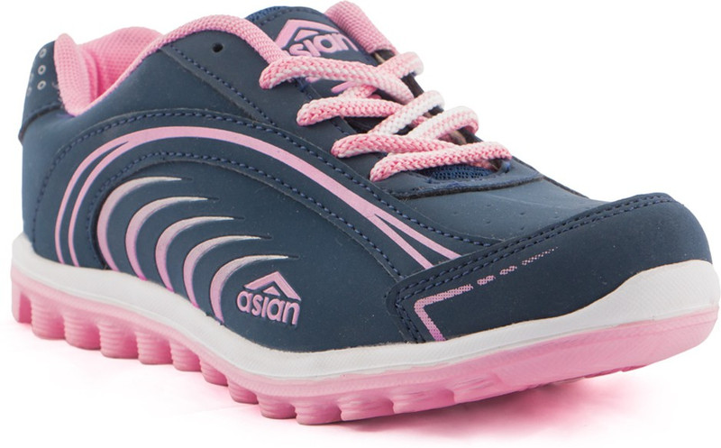 Asian Running Shoes For Women(Navy, Pink) Asian Running Shoes For Women(Navy, Pink)