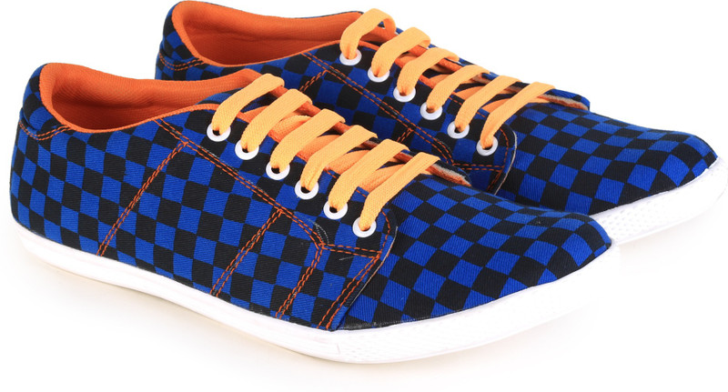 Quarks Canvas Shoes For Men(Blue)